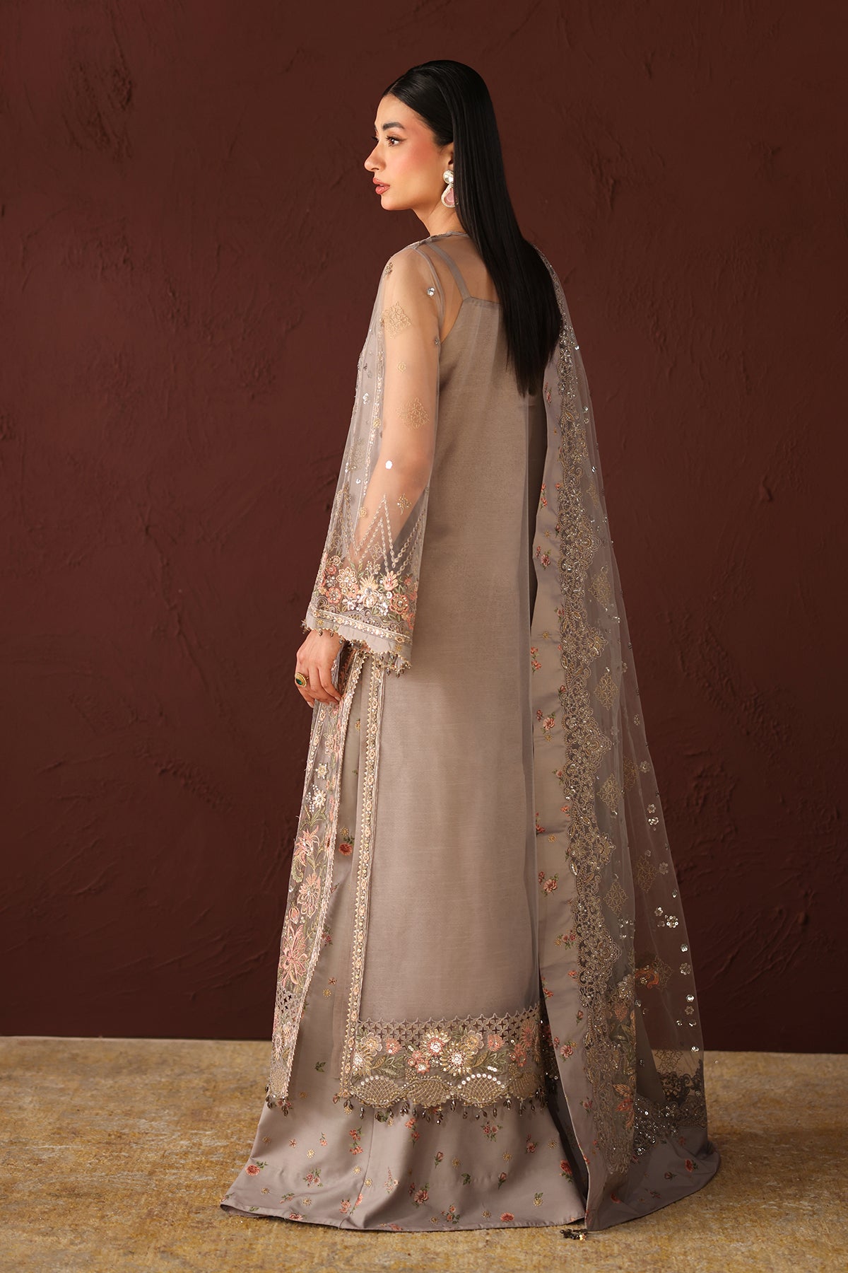 EMBROIDERED NET SF-4487