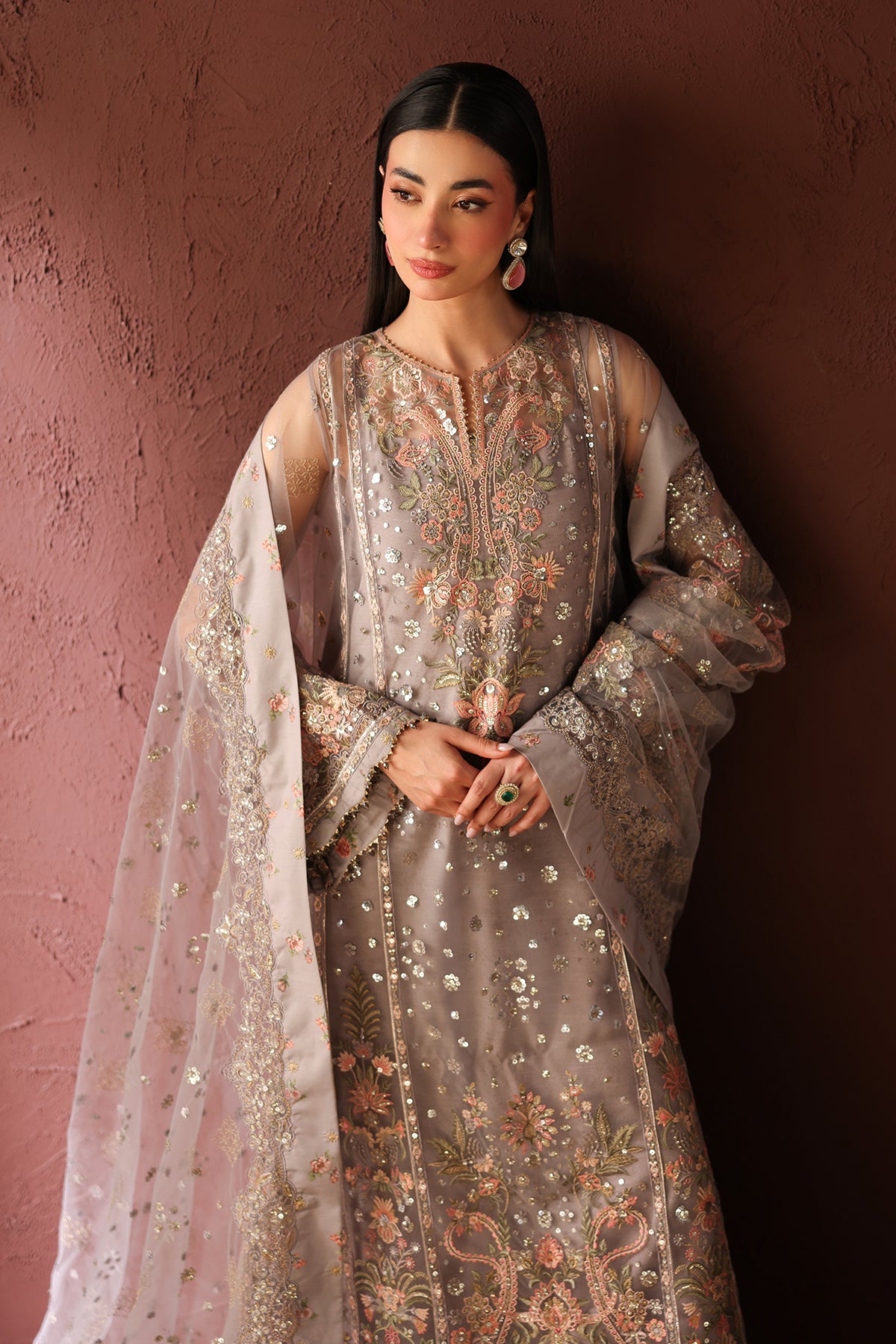 EMBROIDERED NET SF-4487
