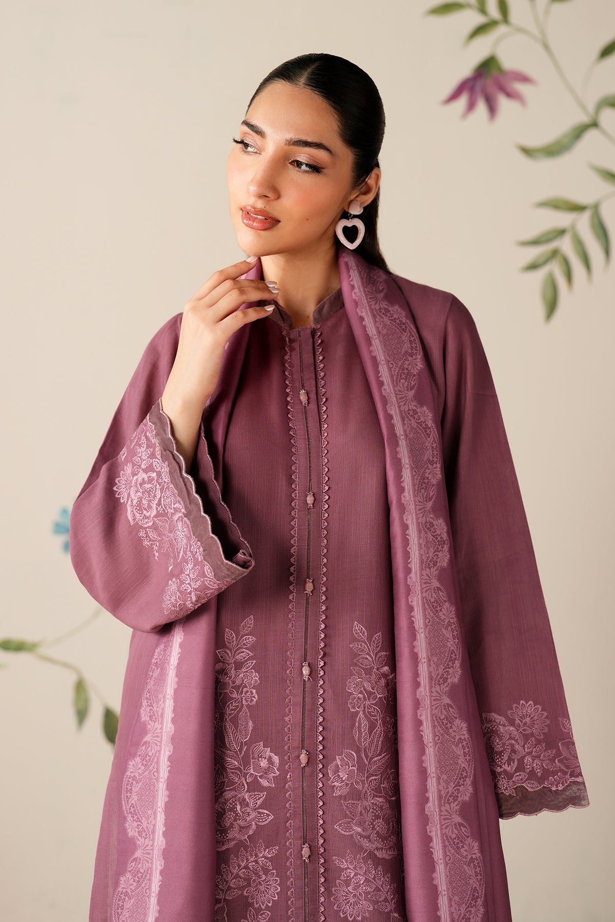 EMBROIDERED KHADDAR PR-1189