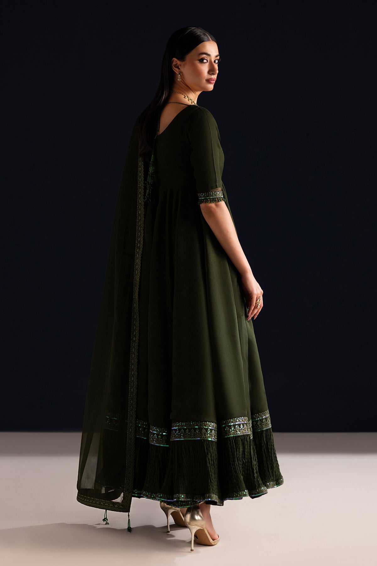 EMBROIDERED CHIFFON PR-1316