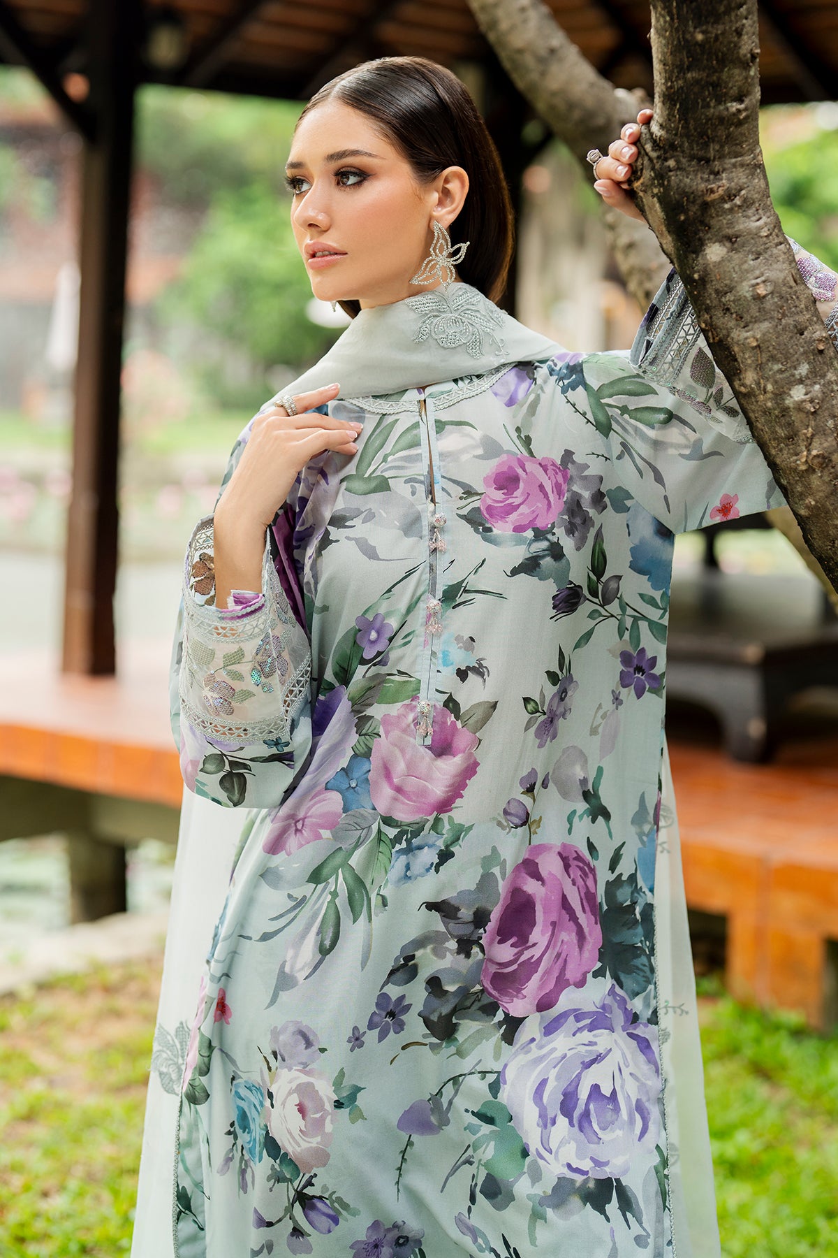 EMBROIDERED LAWN SF-4268