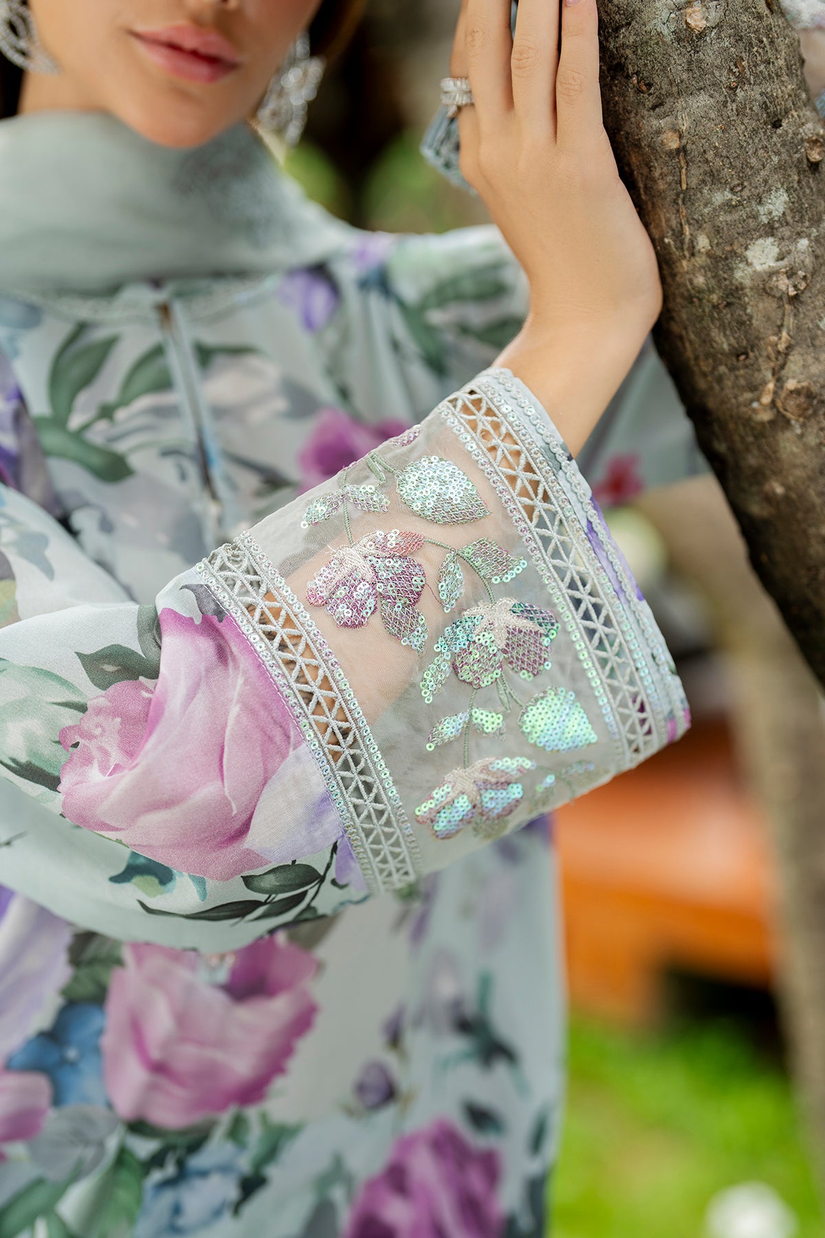 EMBROIDERED LAWN SF-4268