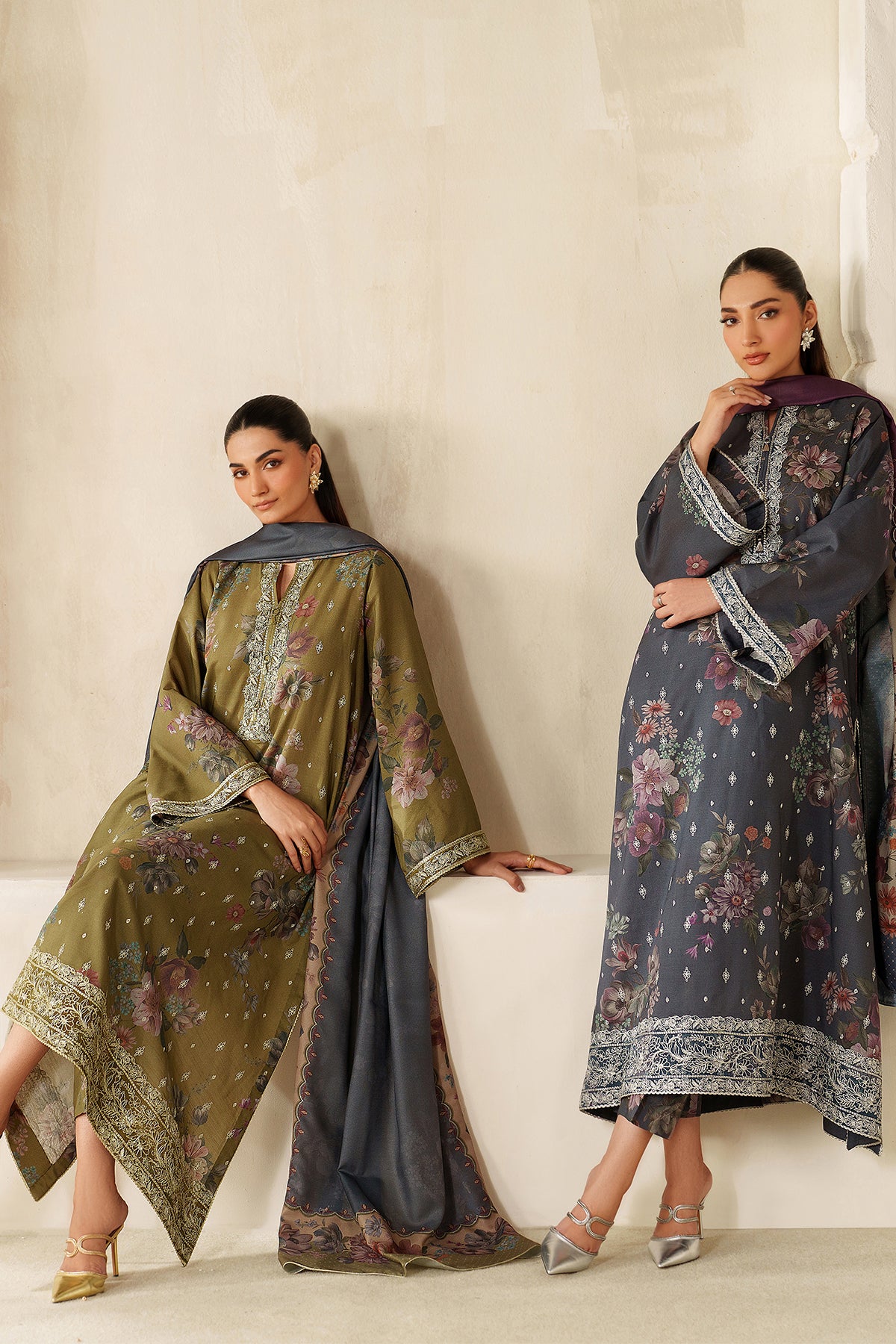 EMBROIDERED KHADDAR SF-4334