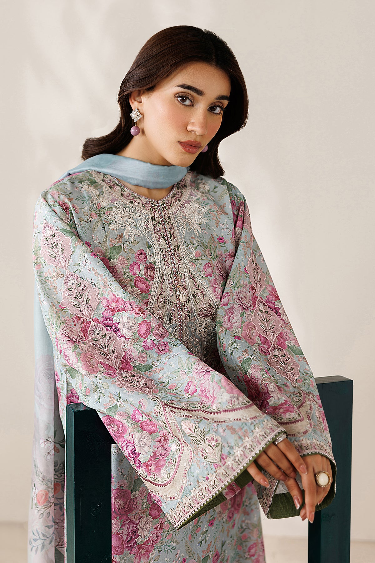 EMBROIDERED PRINTED LAWN PR-1272