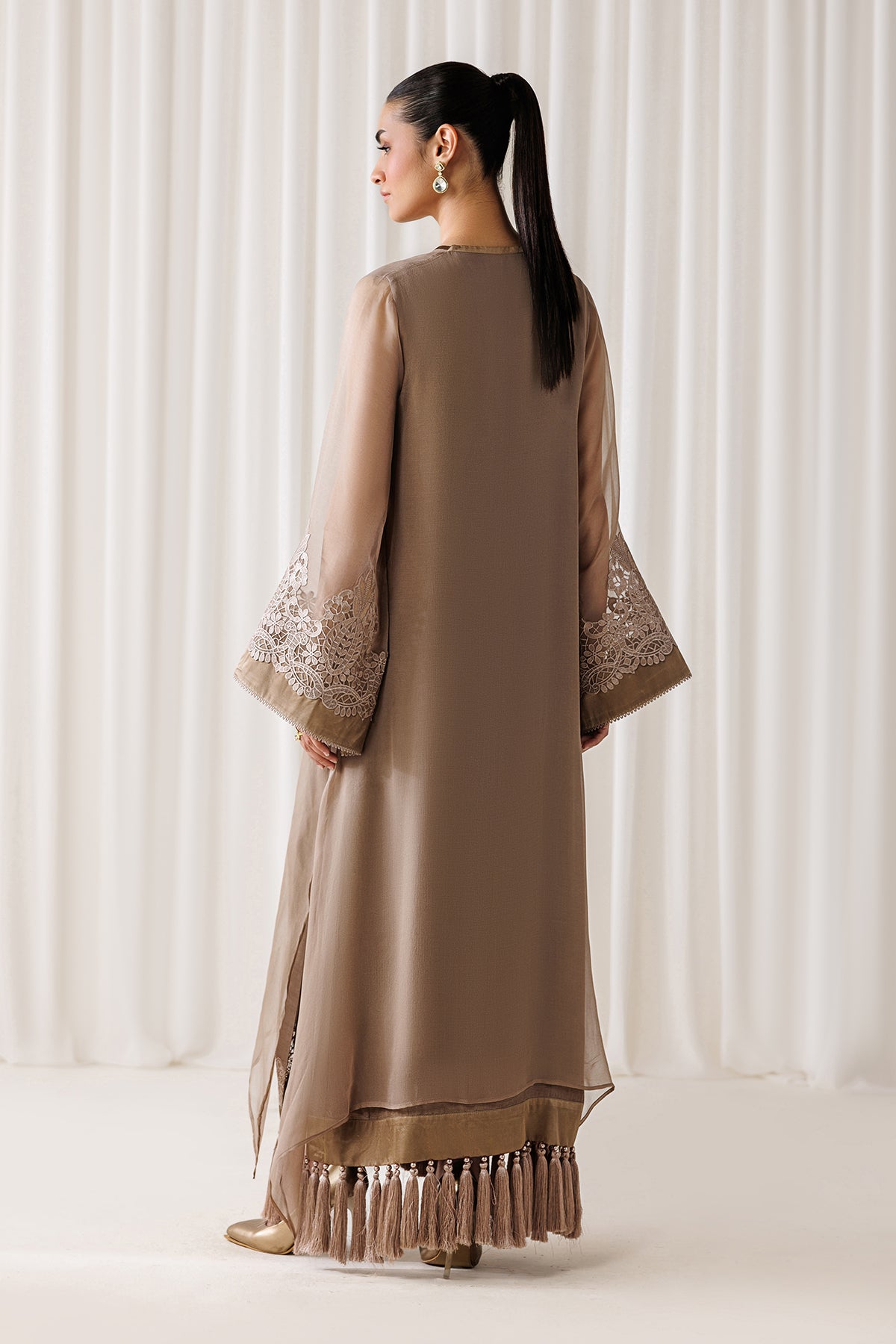 EMBROIDERED CHIFFON EN-1302