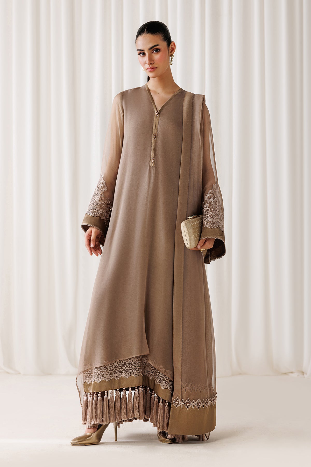 PLAIN CHIFFON DUPATTA-104