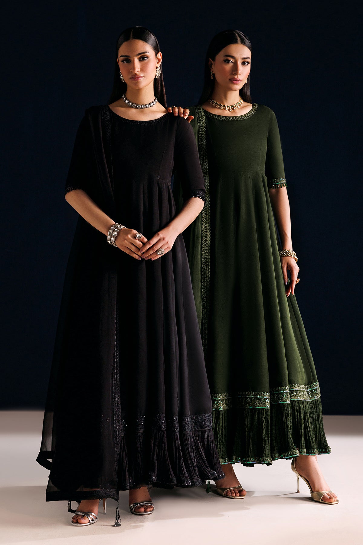 EMBROIDERED CHIFFON PR-1316