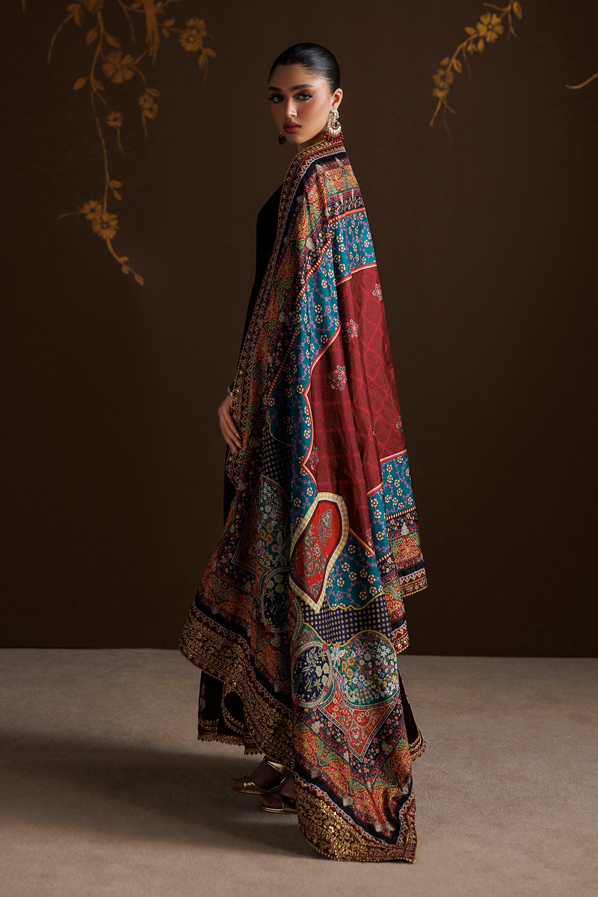 EMBROIDERED VELVET PR-1411