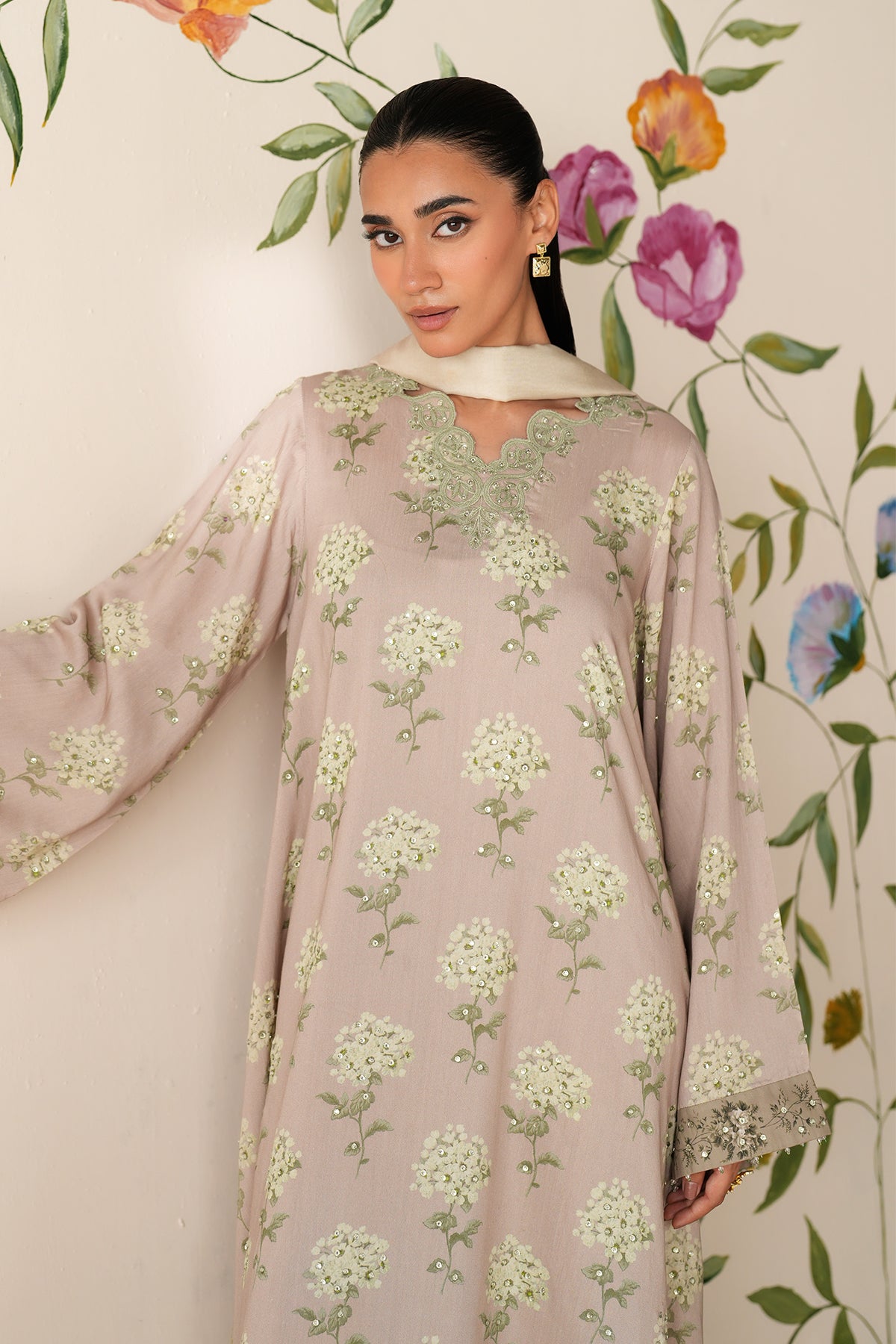 EMBROIDERED VISCOSE PR-1190