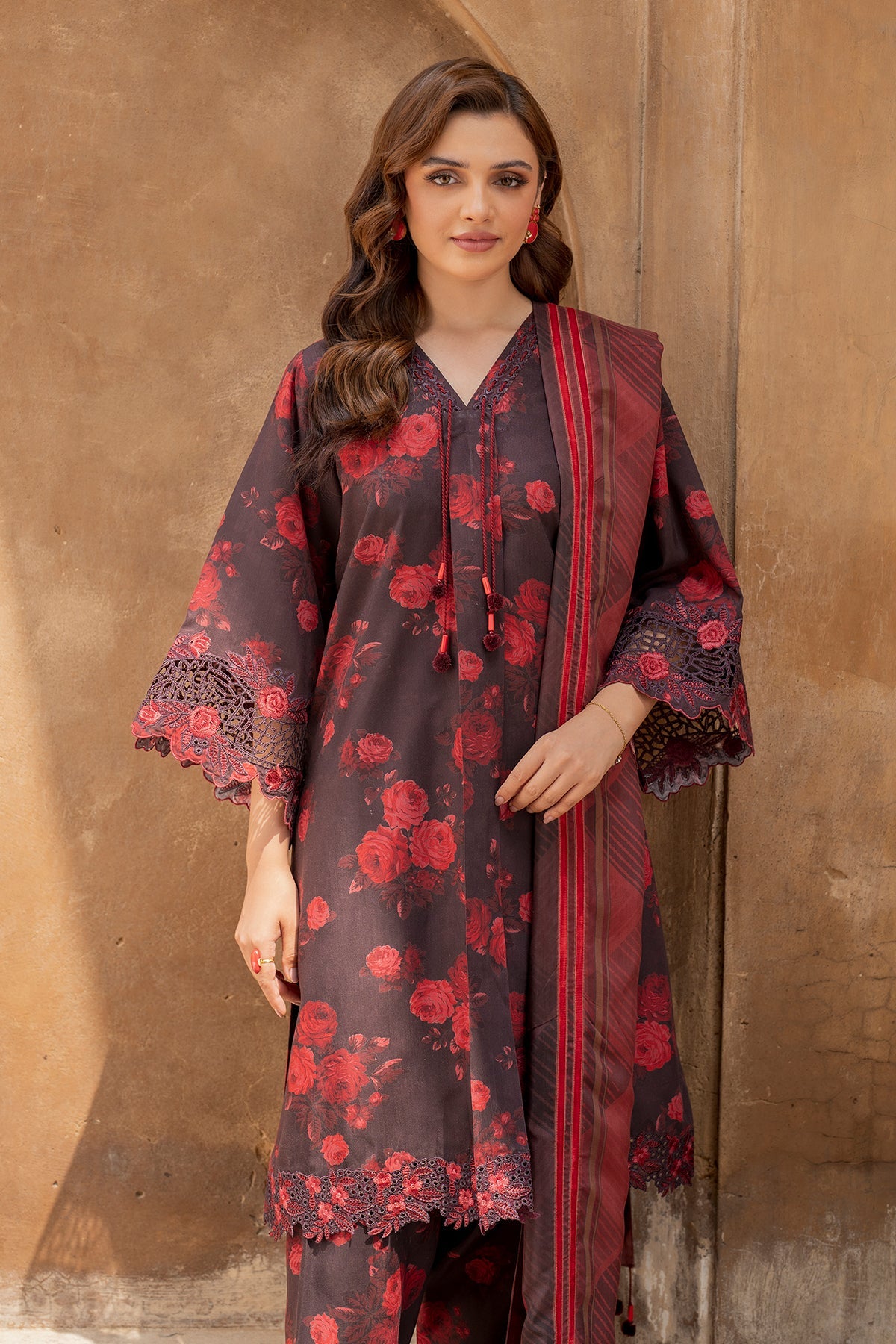 EMBROIDERED VISCOSE SF-740