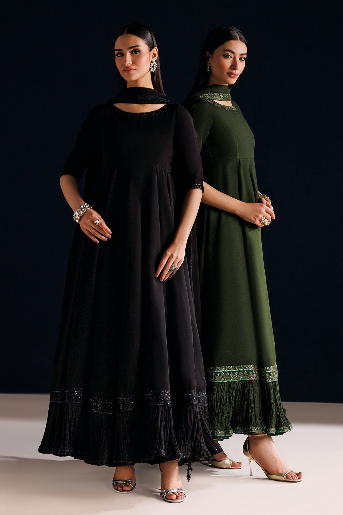 EMBROIDERED CHIFFON PR-1316
