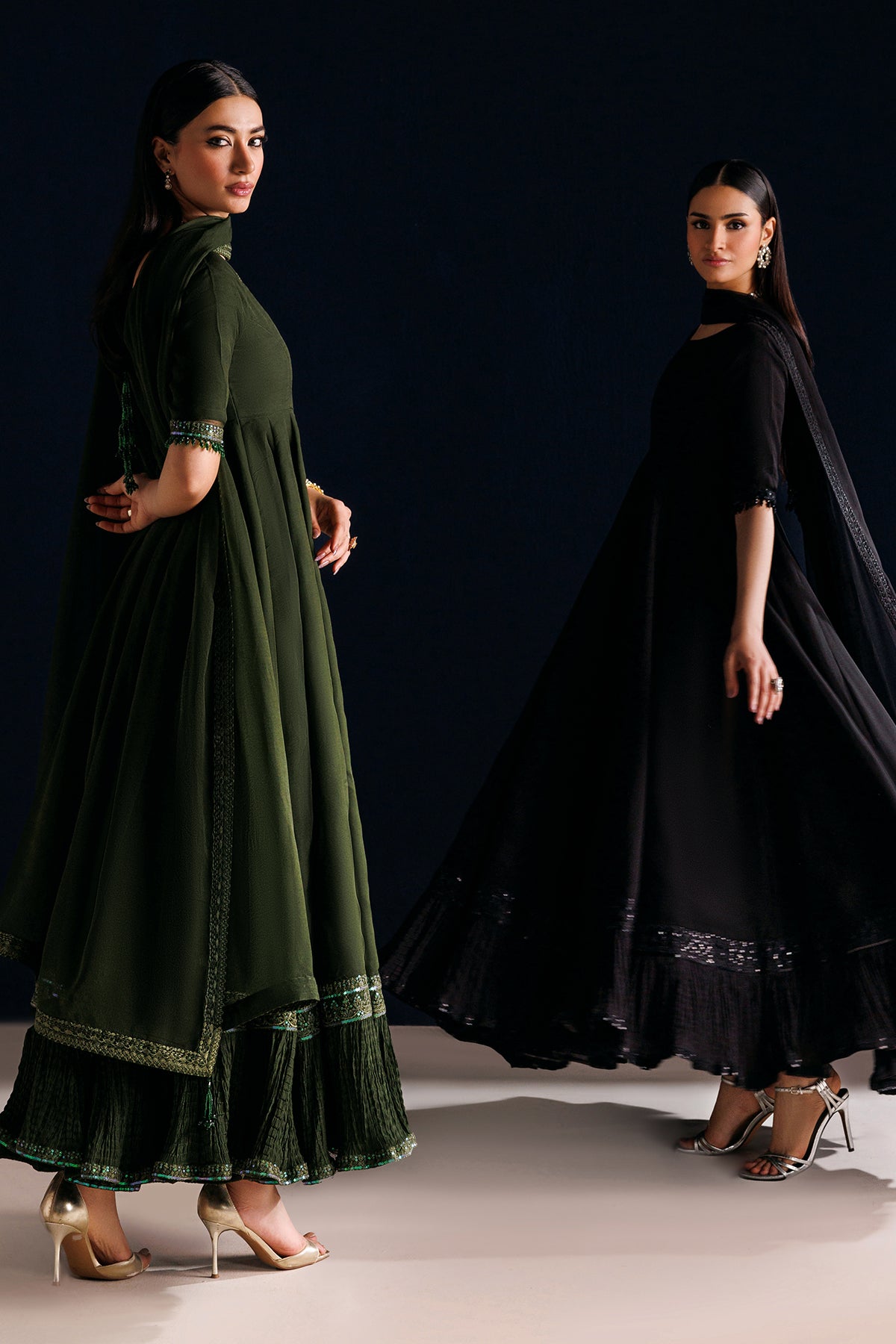 EMBROIDERED CHIFFON PR-1316