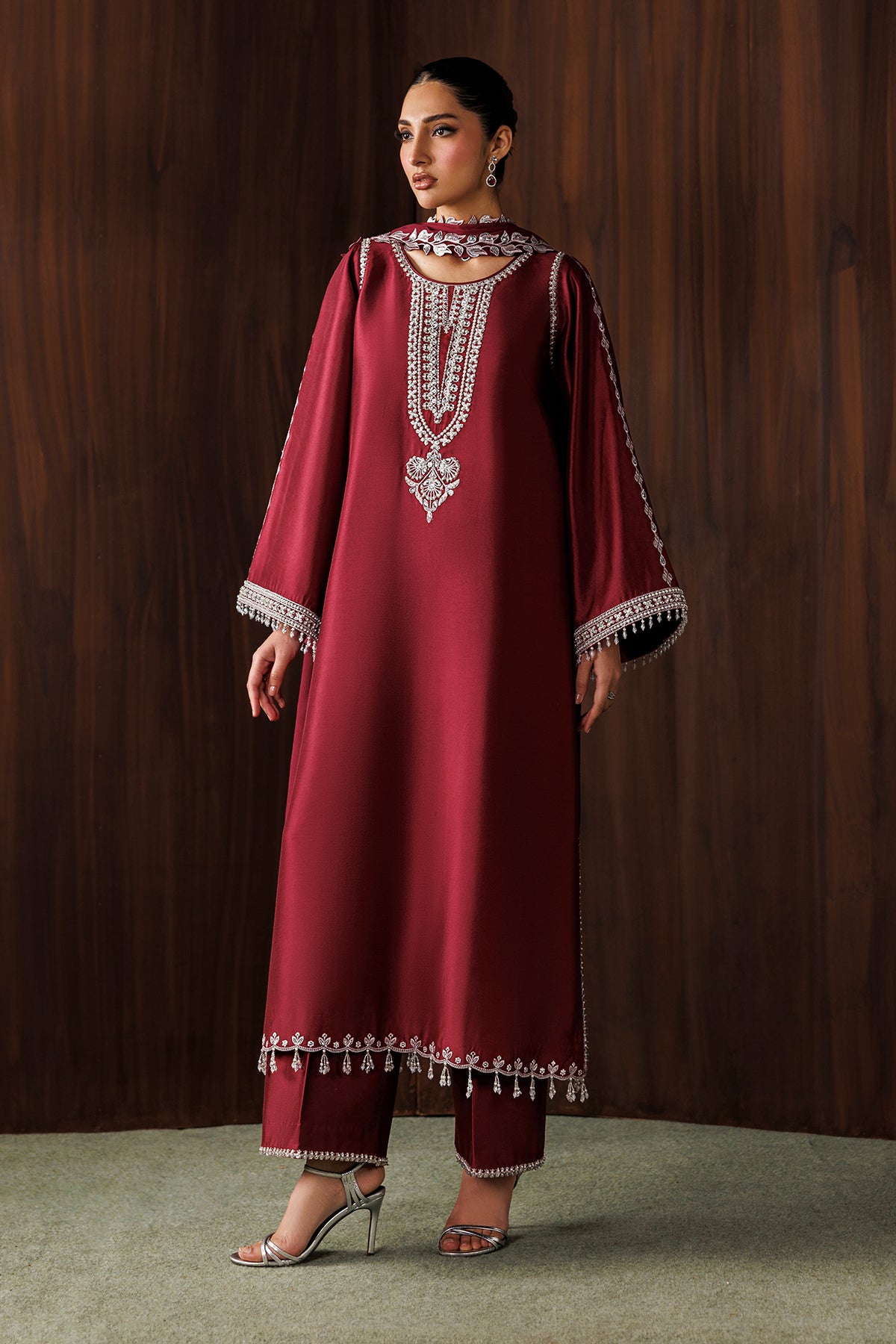 EMBROIDERED SHEESHA SILK PR-1289