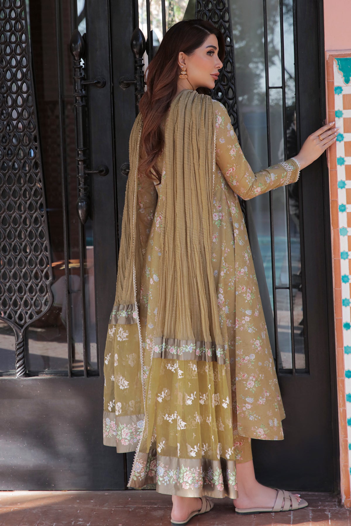 EMBROIDERED LAWN UF-325