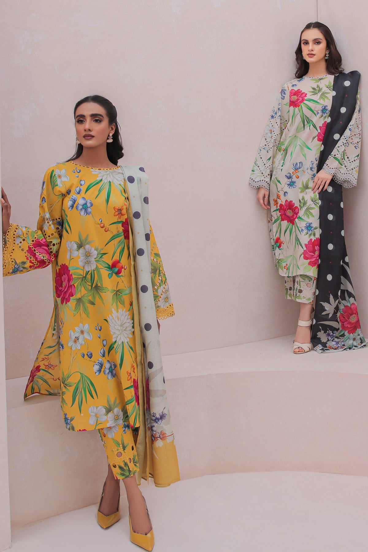 EMBROIDERED LAWN UF-333